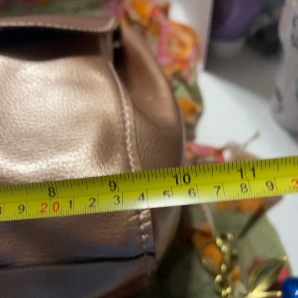 Coach Metallic Rose Gold Mini Backpack - Picture 4 of 11